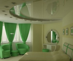 Потолок круголой формы